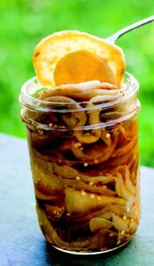 Pressed and Pickled Eggplant Recipe Image